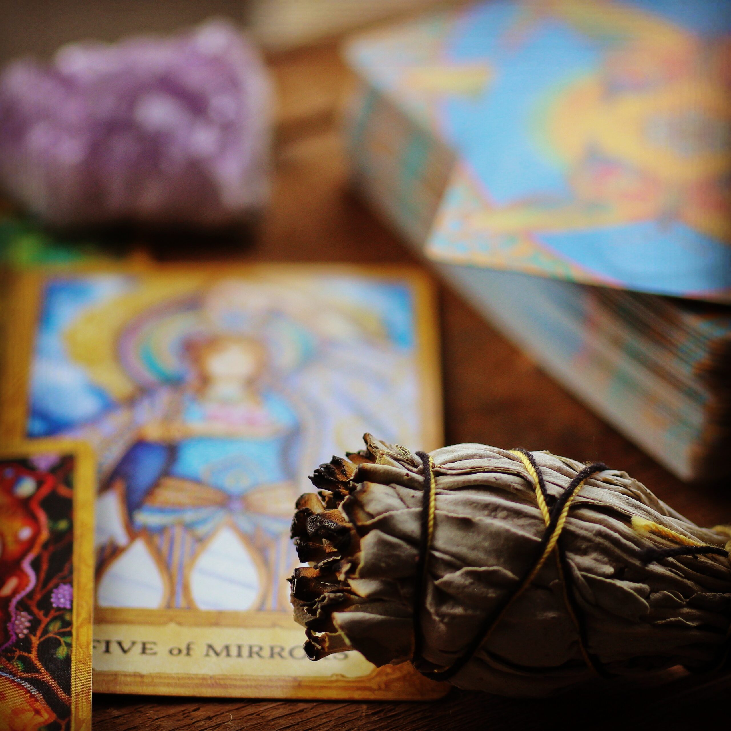 Tarot and Smudge