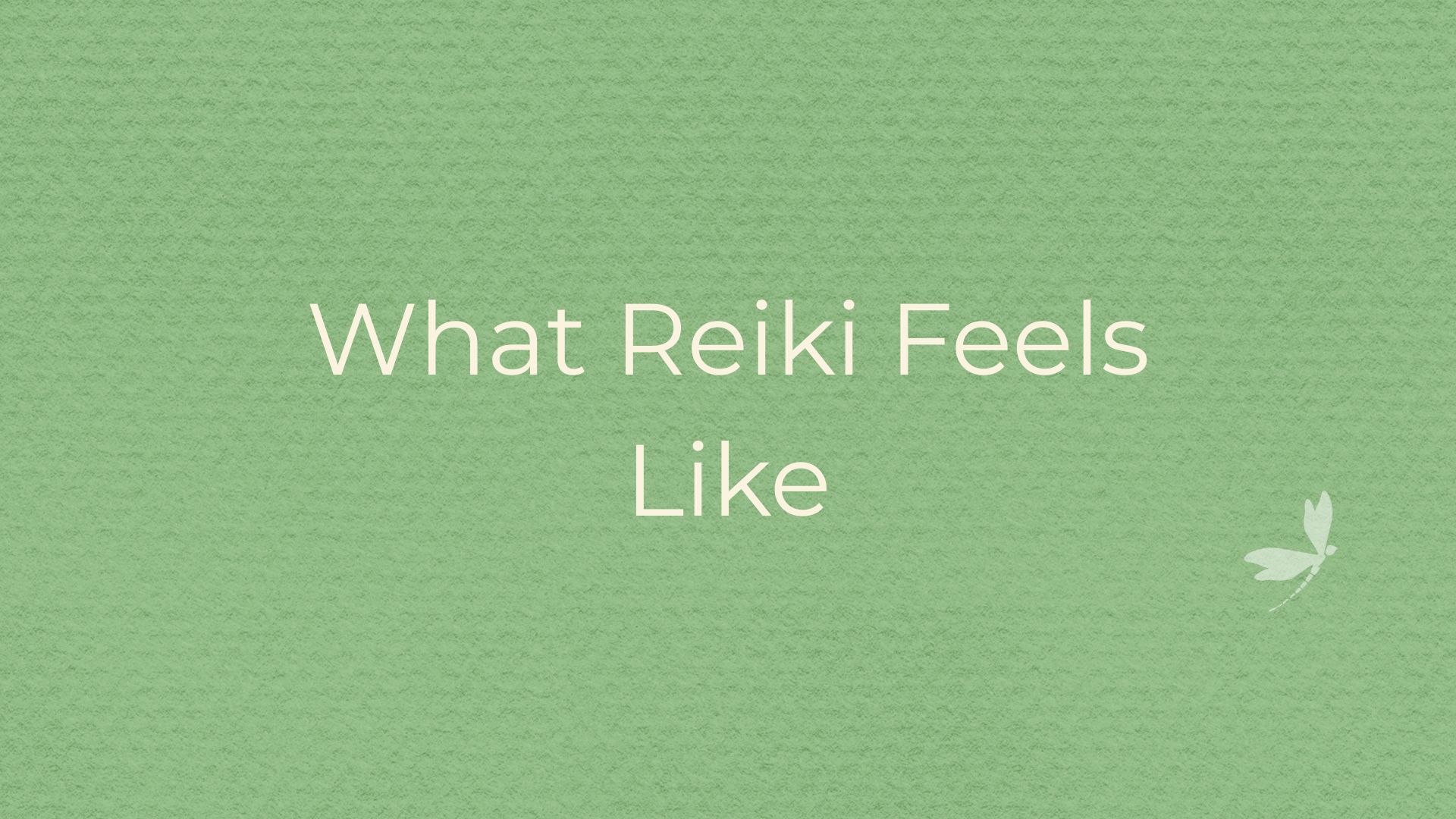 what does reiki feel like during a session